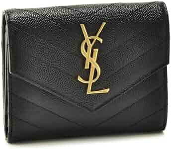 サンローラン YSL カサンドラ モノグラム 三つ折財布 ブラック 403943 楽天市場】サンローラン 折財布 レディース モノグラム